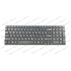 Клавіатура для ноутбука SONY (VPC-EB series) rus, black, без фрейма