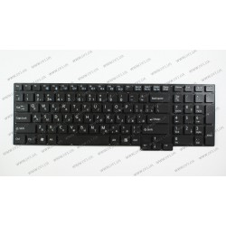 Клавиатура для ноутбука FUJITSU (LB: A532, AH532, N532, NH532) rus, black, без фрейма