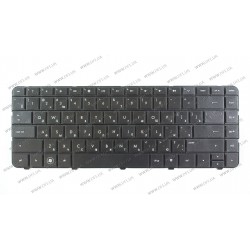 Клавіатура для ноутбука HP (Compaq: 430, 431, 630, 635, 640, 650, 655, СQ43, CQ57, CQ58, Pavilion: G4-1000, G6-1000) rus, black (OEM)