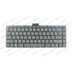 Клавіатура для ноутбука HP (Pavilion X360: 13-s series) rus, black, без фрейма