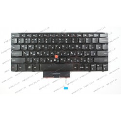 Клавіатура для ноутбука LENOVO (ThinkPad S230) rus, black