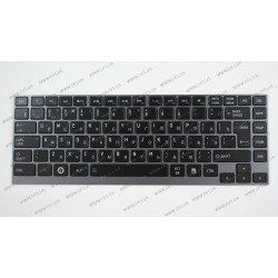 Клавиатура для ноутбука TOSHIBA (U800, U835, U840, U900, U920, Z380) rus, black