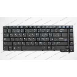 Клавіатура для ноутбука HP (Compaq: 8510p, 8510w) rus, black, without trackpoint