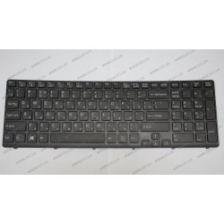 Клавиатура для ноутбука SONY (E15, E17, SVE15, SVE17) rus, black, подсветка клавиш