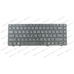 Клавіатура для ноутбука HP (6360t, ProBook: 6360b) rus, black