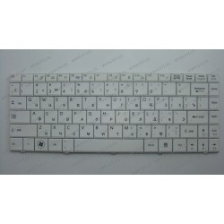 Клавиатура для ноутбука MSI (EX460, CR400, X300, X320, X340, X400, X410, X430, U200, U250) rus, white