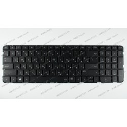 Клавіатура для ноутбука HP (Pavilion: dv6-7000, dv6t-7000, dv6z-7000) rus, black, без фрейма