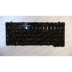 Клавиатура для ноутбука TOSHIBA (A200, A205, A300, A350, M200, M300, M305, M500, M505, L300) rus, black, glossy