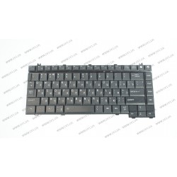 Клавиатура для ноутбука TOSHIBA (A10, A20, A30, A100, A130, M10, M50, M100, M115) rus, black