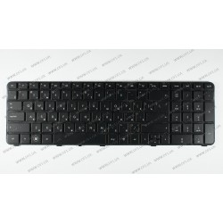 Клавіатура для ноутбука HP (Pavilion: dv7-4000, dv7-4100, dv7-4200, dv7-4300, dv7-5000) rus, black, з фреймом