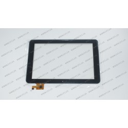 Тачскрин (сенсорное стекло) FM100701FB, 10,1, внешний размер 259*169 мм, 12 pin, черный