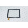 Тачскрин (сенсорное стекло) 0019-V01, 8, внешний размер 196*148 мм, рабочий размер 163*122 мм, 32 pin, черный