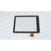 Тачскрин (сенсорное стекло) 130242C1_FPC_V1.0, 8, внешний размер 195*146 мм, 6 pin, черный