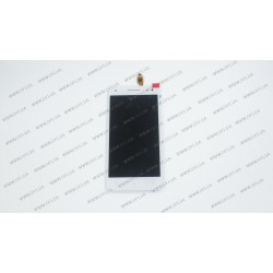 Дисплей для смартфона (телефону) Lenovo Vibe S1 Lite, white (У зборі з тачскріном)(без рамки)