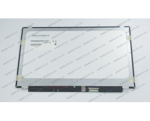 Матриця 15.6 B156XTK01.0 touch (1366*768, 40pin(eDP), LED, SLIM(вертикальні вушки), матові, роз'єм праворуч знизу) для ноутбука