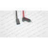 Кабель REMAX Armor 2 в 1 для iphone и microUSB , красный