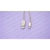 Кабель GOLF GC-37m aluminium для microUSB , Gold