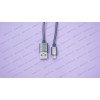 Кабель GOLF GC-37m aluminium для microUSB , grey