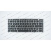 Клавиатура для ноутбука LENOVO (IdeaPad: U460) rus, black, silver frame