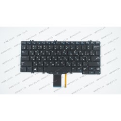 Клавиатура для ноутбука DELL (Latitude: 5280, 5289) rus, black, без фрейма
