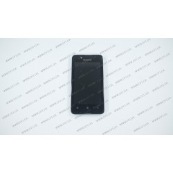 Дисплей для смартфона (телефона) Lenovo A319 Music 3G, black (в сборе с тачскрином)(без рамки)