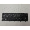 УЦЕНКА!Клавиатура для ноутбука HP (ProBook: 450, 455, 470) rus, black (15.6),трещина на рамке слева(смотреть фото)