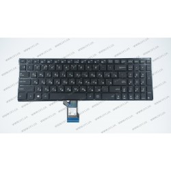 Клавіатура для ноутбука ASUS (UX560, N552 series) rus, black, без фрейма (for DIS)