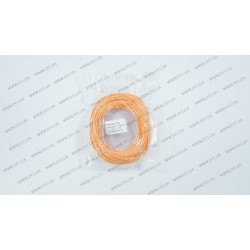 Пластик (пластикова нитка)  PCL для 3D ручки, 1.75мм*10м, 65-90 градусів, помаранчевий