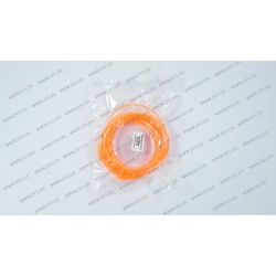 Пластик (пластикова нить)  ABS для 3D ручки, 1.75мм*10м, ярко-оранжевый