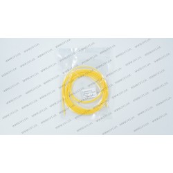 Пластик (пластикова нитка)  PLA для 3D ручки, 1.75мм*3м, жовтий
