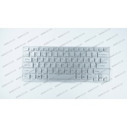Клавіатура для ноутбука SONY (VPC-SB, VPC-SD series) rus, silver, without frame