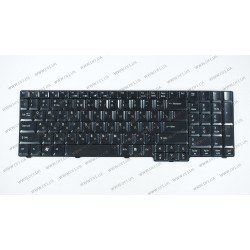 Клавіатура для ноутбука ACER (AS: 6530, 6930, 7000, 9300, TM: 5100, 7320, EX: 5235, 7220, eMachines E528), rus, black, глянцева, ГРАВІРУВАННЯ