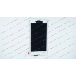 Модуль матрица + тачскрин для Sony Xperia M4 Aqua Dual E2303, E2306, E2312, white