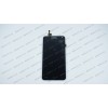 Дисплей для смартфона (телефона) Lenovo S580, black (в сборе с тачскрином)(без рамки), (Original)