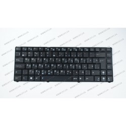 Клавіатура для ноутбука ASUS (U20, UL20, Eee PC 1201, 1215, 1225), rus, black, black frame