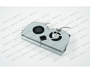 Оригинальный вентилятор для ноутбука ASUS G55VW, DC 05V 0.40A, 4pin+4pin (BRUSHLESS KSB06105HB-BL2Q, 13GNB710P210-1) (Кулер)