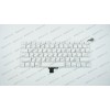 Клавіатура для ноутбука APPLE (MacBook: A1342 (2009-2010)) rus, white, SMALL Enter
