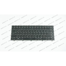 Клавиатура для ноутбука HP (ProBook: 4340s, 4341s) rus, black, с фреймом (ОРИГИНАЛ)