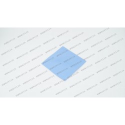 Термопрокладка силіконова (100*100*2.00mm, 5.0 w/m-K) для ноутбуків (синя)