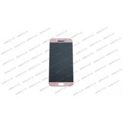 Дисплей для смартфона (телефону) Samsung Galaxy J7 (2017), SM-J730F, pink (У зборі з тачскріном)(без рамки)(TFT)