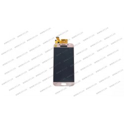 Дисплей для смартфона (телефона) Samsung Galaxy J5 (2017), SM-J530F, pink (в сборе с тачскрином)(без рамки)(PRC ORIGINAL)