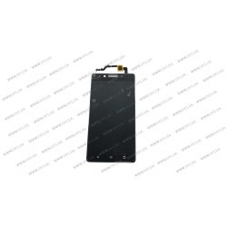 Дисплей для смартфона (телефона) Lenovo K8 Note, black (в сборе с тачскрином)(без рамки)