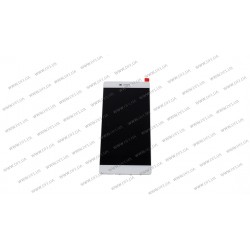 Дисплей для смартфона (телефону) Huawei P8, (GRA-L09, GRA-UL00, GRA-CL00), white (у зборі з тачскріном)(з рамкою)