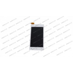 Дисплей для смартфона (телефону) FLY FS451 Nimbus 1, white (У зборі з тачскріном)(без рамки)