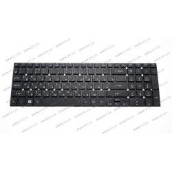 УЦІНКА!Клавіатура для ноутбука ACER (AS: 5755, 5830, E1-522, E1-532, E1-731, V3-551, V3-731) rus, black, без фрейма