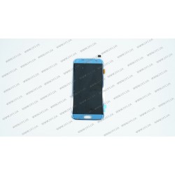 Модуль Матриця + тачскрін для Samsung Galaxy S7 Edge (G9350, G935F, G935FD, G935W8), blue (PRC)