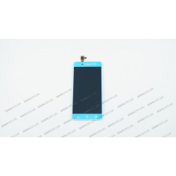 Дисплей для смартфона (телефону) Lenovo S60, white (У зборі з тачскріном)(без рамки)