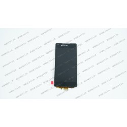 Дисплей для смартфона (телефону) Sony Xperia Z3+ Z4+ DS E6533, black (У зборі з тачскріном)(без рамки)