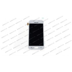 Дисплей для смартфона (телефона) Samsung Galaxy J1 Ace, SM-J110, white (в сборе с тачскрином)(без рамки)(PRC ORIGINAL)