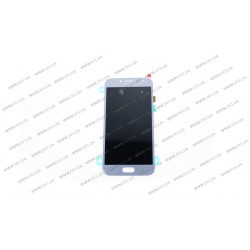 Дисплей для смартфона (телефону) Samsung Galaxy J2 Pro (2018), SM-J250F, silver (У зборі з тачскріном)(без рамки)(PRC ORIGINAL)